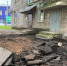 В Великих Луках на проспекте Октябрьском начался ремонт двора - Luki.Ru